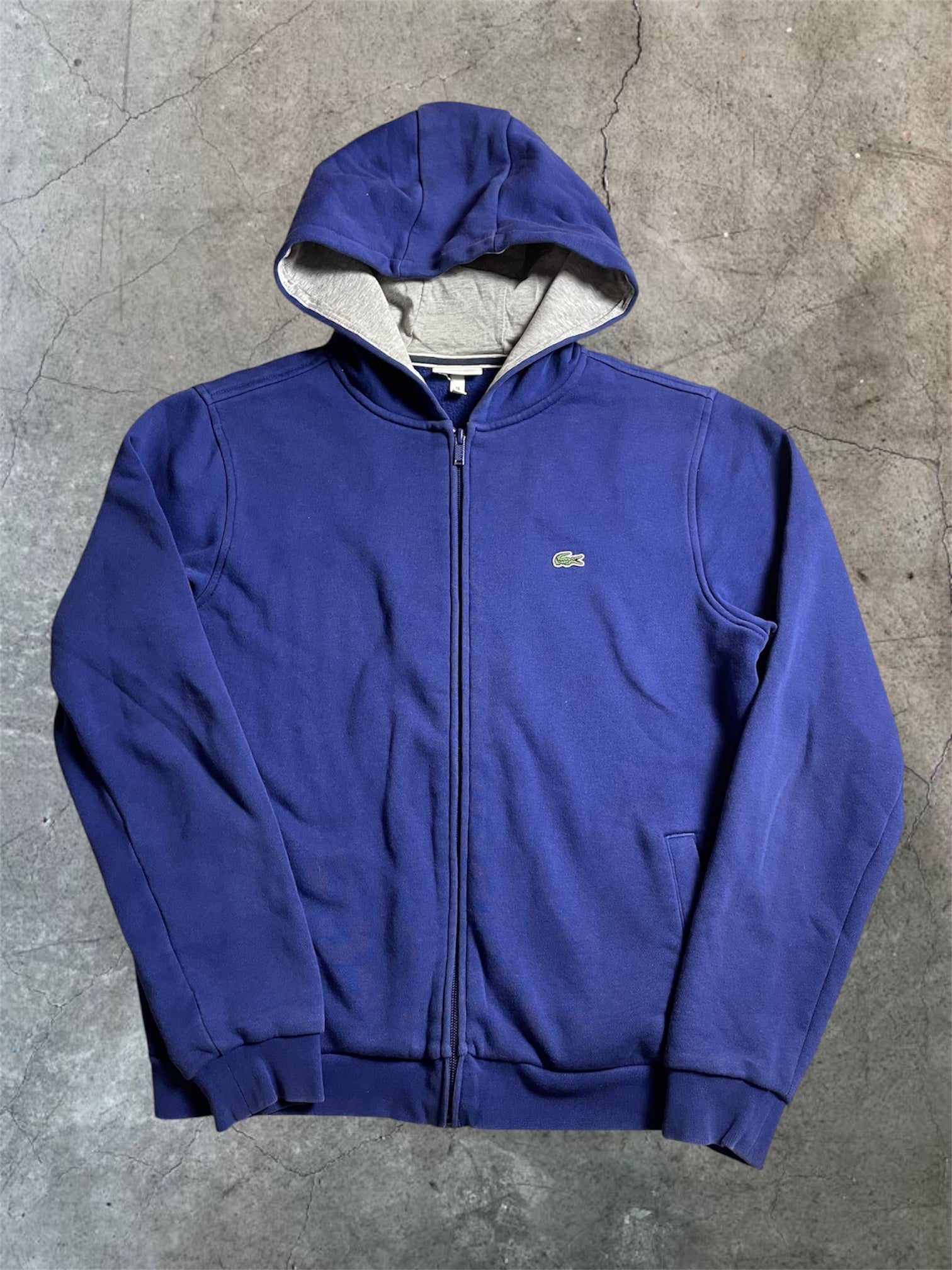 Lacoste Strickjacke in blau - Gr. S