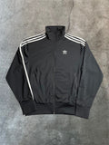 Adidas Firebird Trackjacket in schwarz - Gr. S
