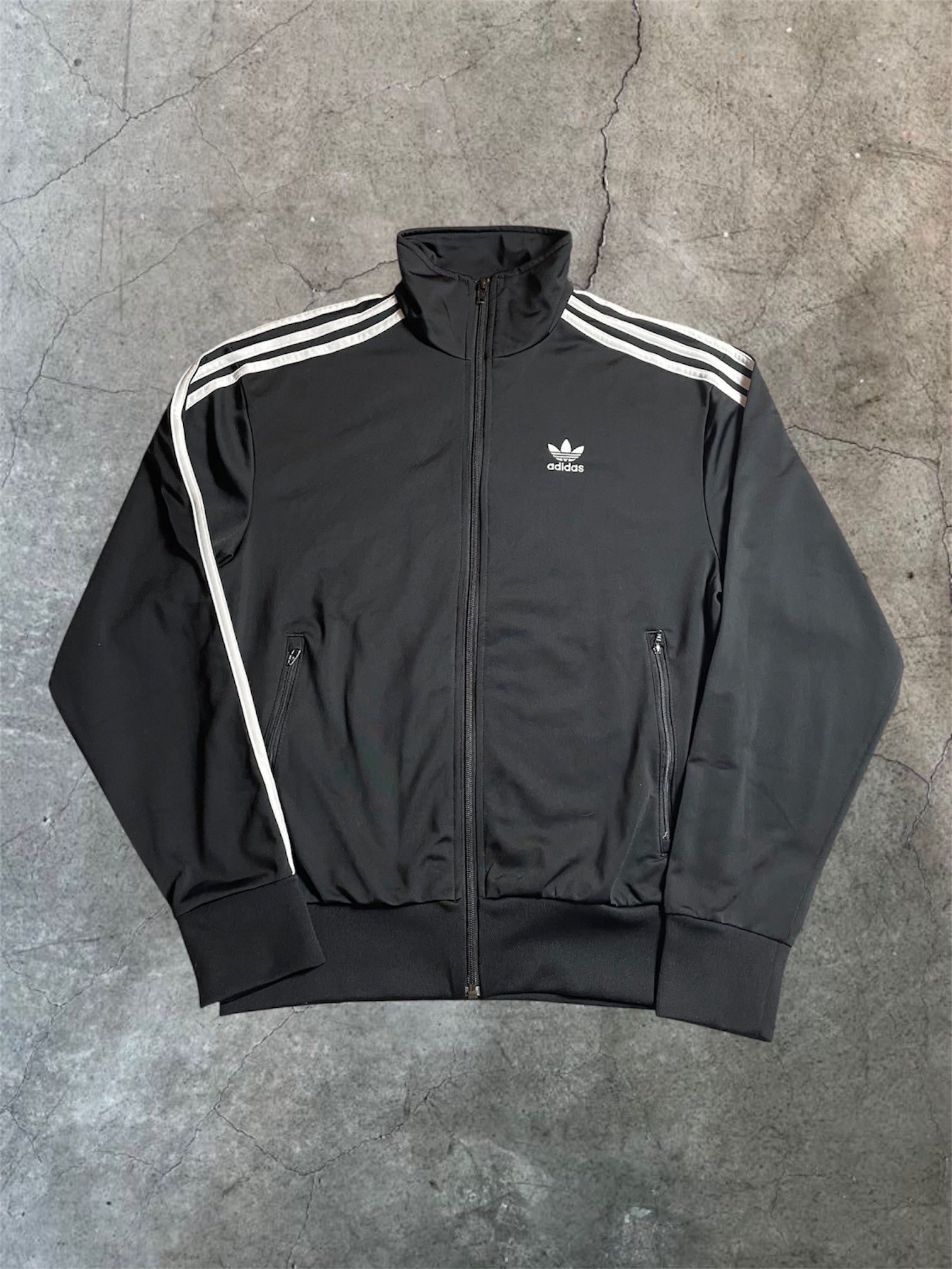 Adidas Firebird Trackjacket in schwarz - Gr. S