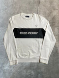 Fred Perry Halfzip Sweater in Schwarz - Gr. XS